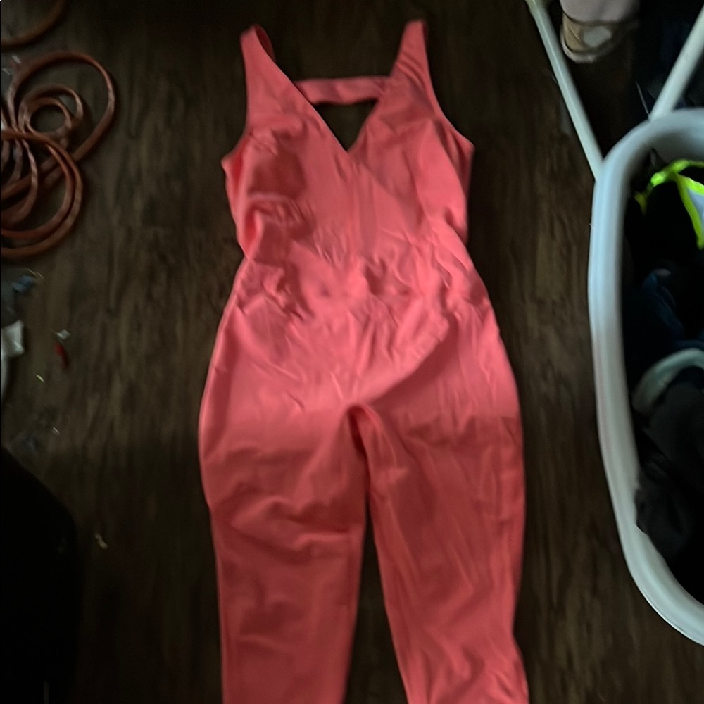 FP Movement by Free People Vibrant Pink Jumpsuit